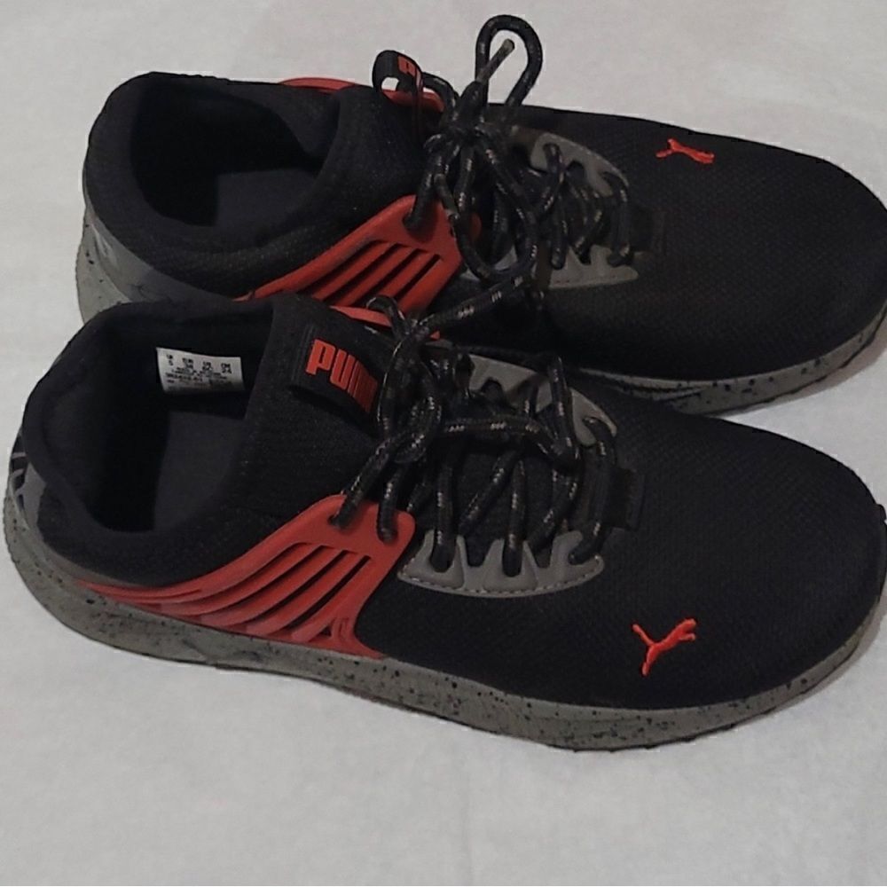 Puma 382432-01 Gray Black Lace up